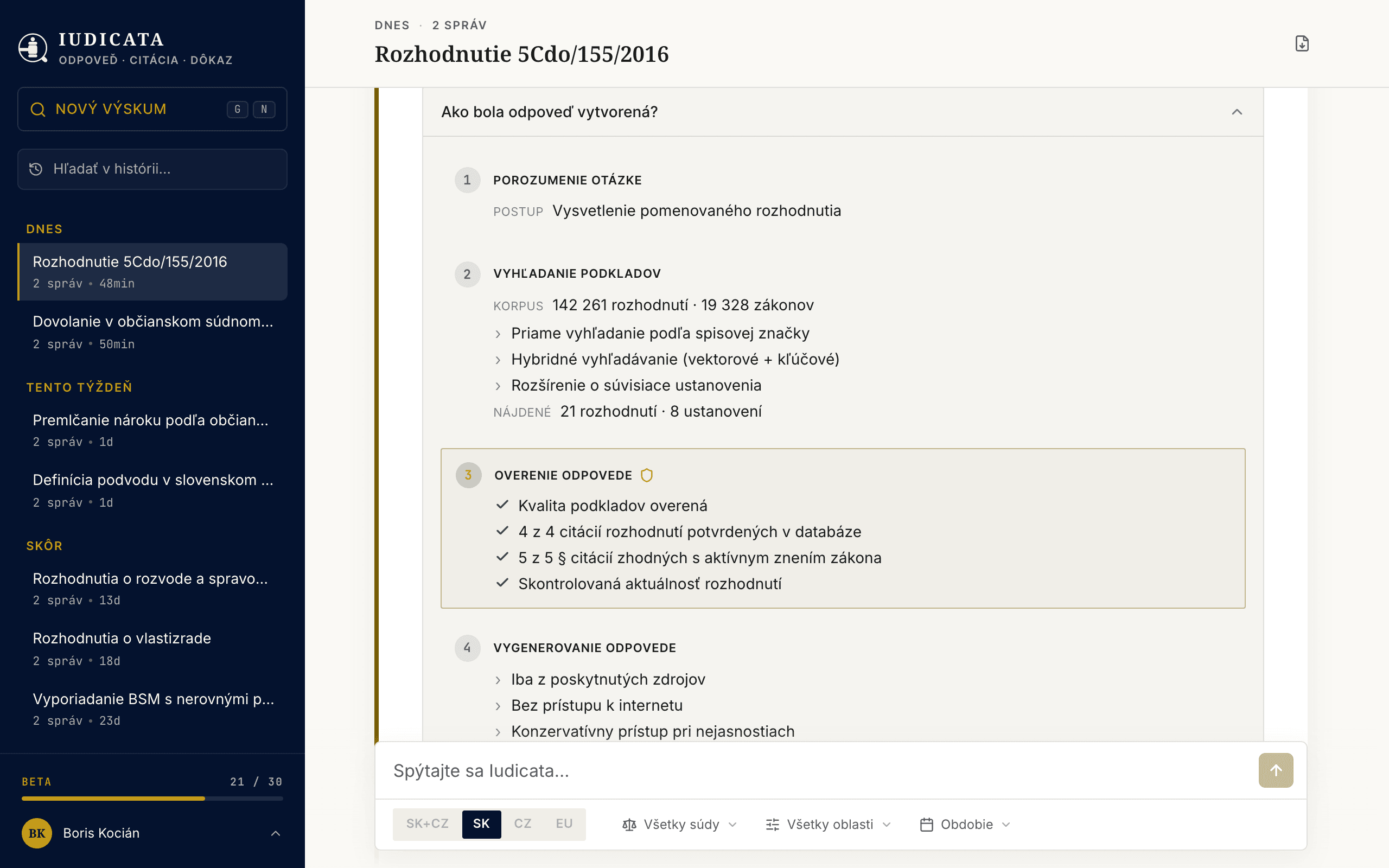Pipeline odpovede — iba z poskytnutých zdrojov, bez prístupu k internetu, konzervatívny prístup